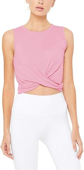 Cropped Workout Flowy Gym Athletic Clothes Slim