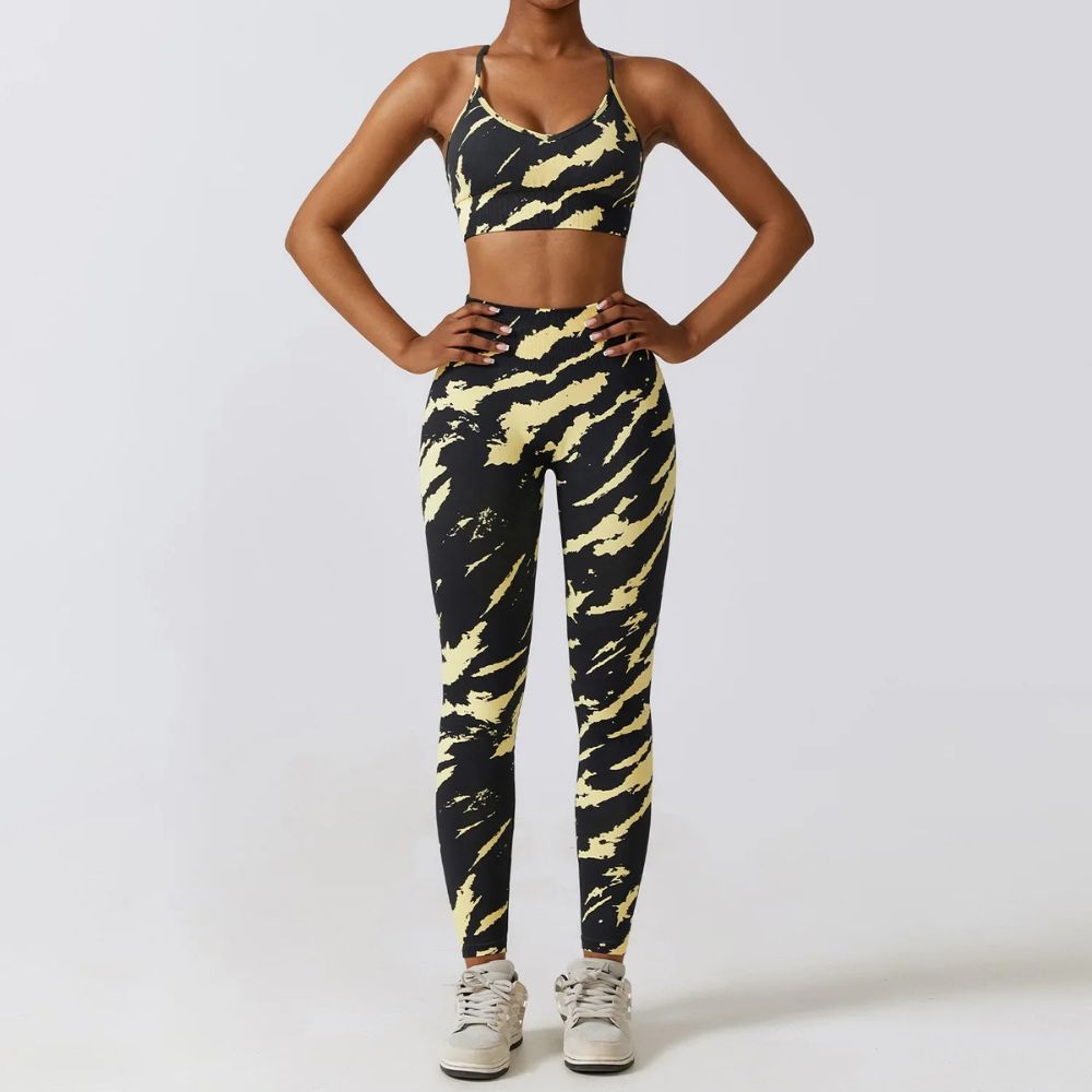 Zebra Seamless Workout Set