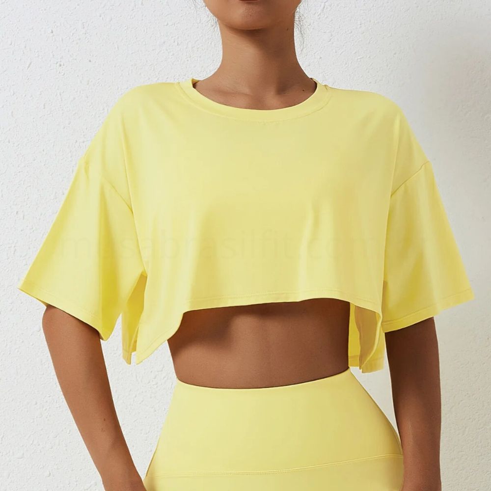 Seamless Oversized Women’s Crop Top