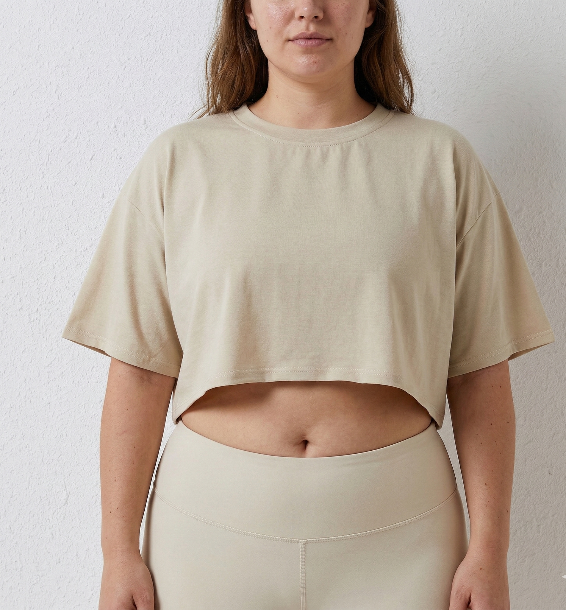 Seamless Oversized Women’s Crop Top
