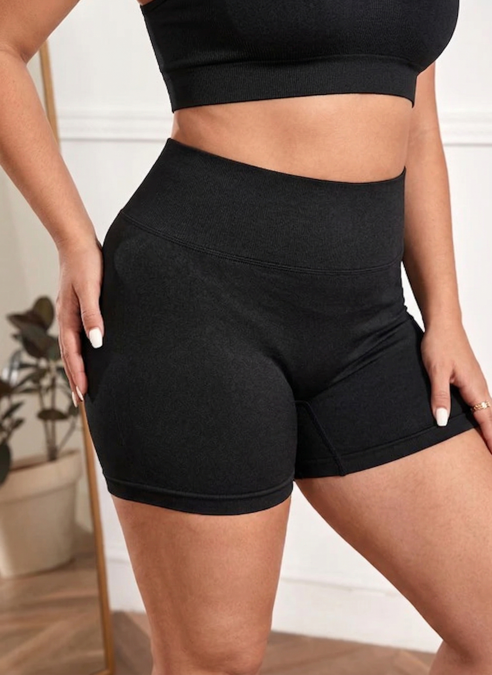 Soft Seamless Biker Shorts
