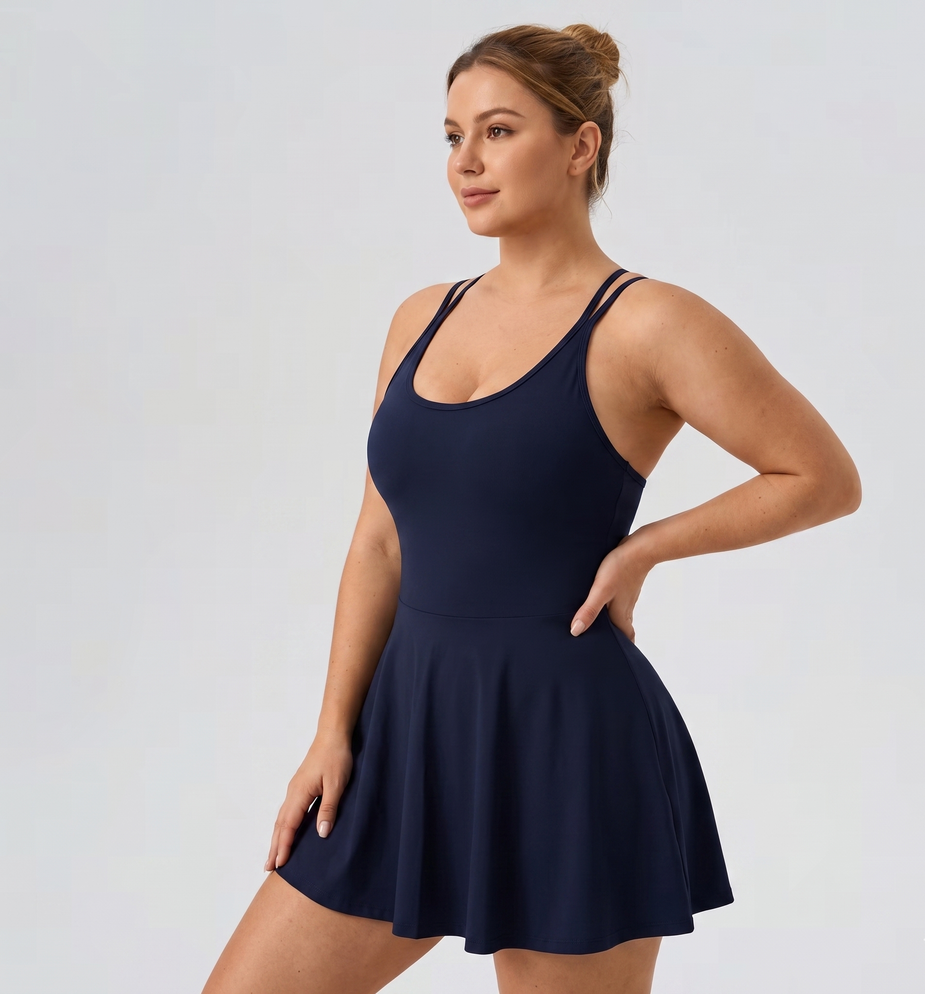 Activewear Athletic Skirt Workout Set