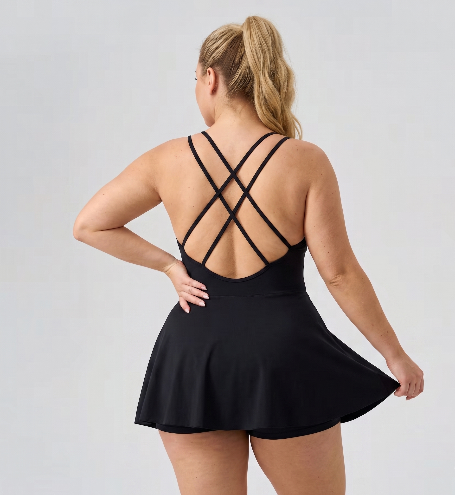 Activewear Athletic Skirt Workout Set