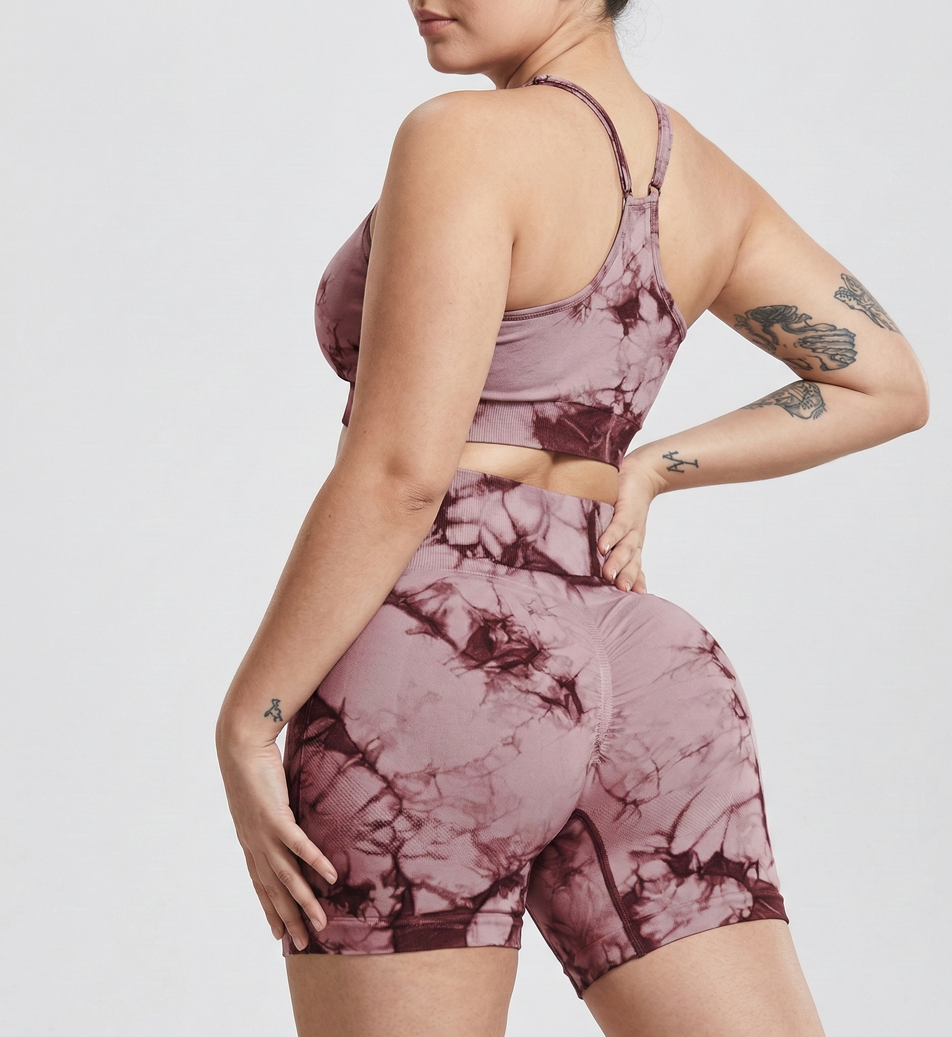 Tie Dye Seamless Workout Set