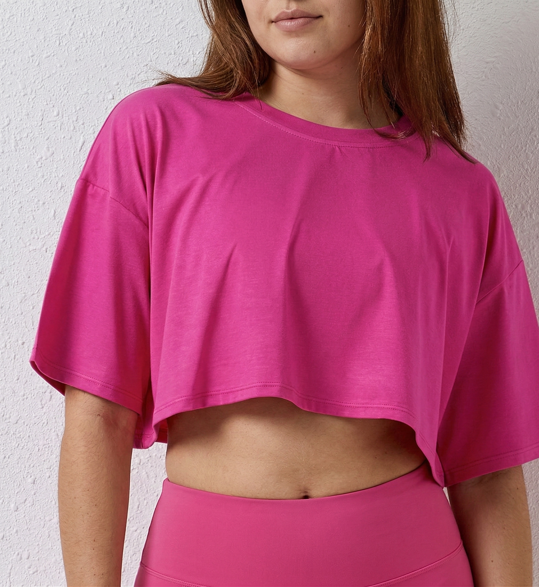 Seamless Oversized Women’s Crop Top