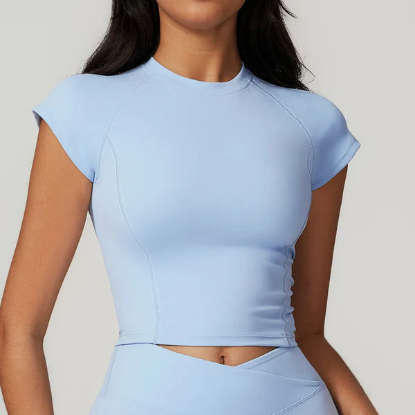 Short Sleeve Cropped Top