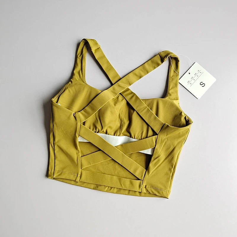 Top Sports Push-Up Sportswear Bralette
