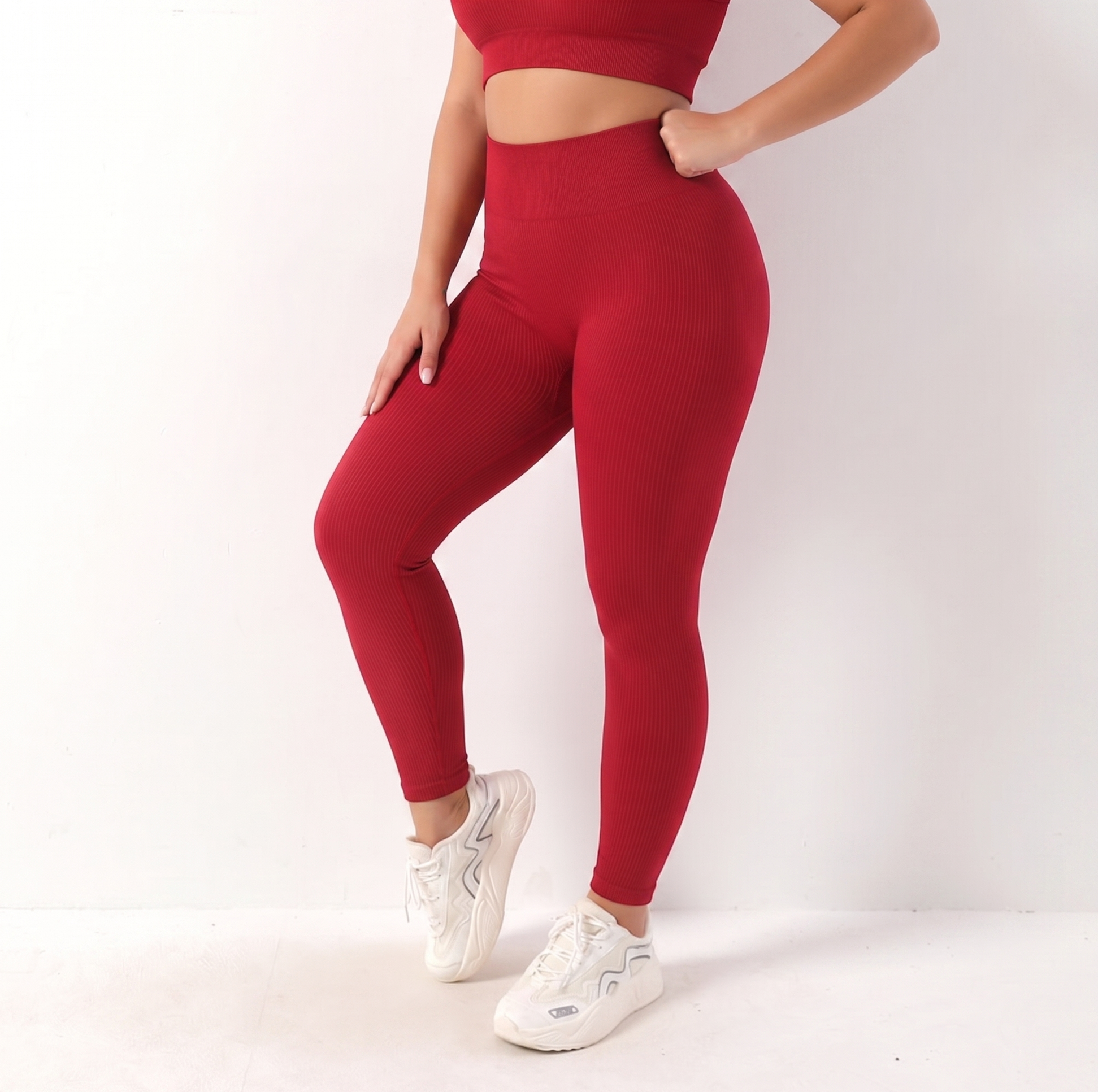 Fit Leggings High Waist Push Up