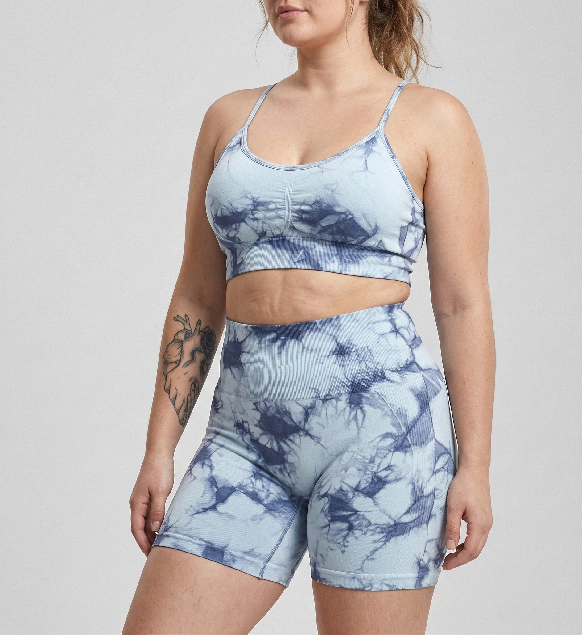 Tie Dye Seamless Workout Set