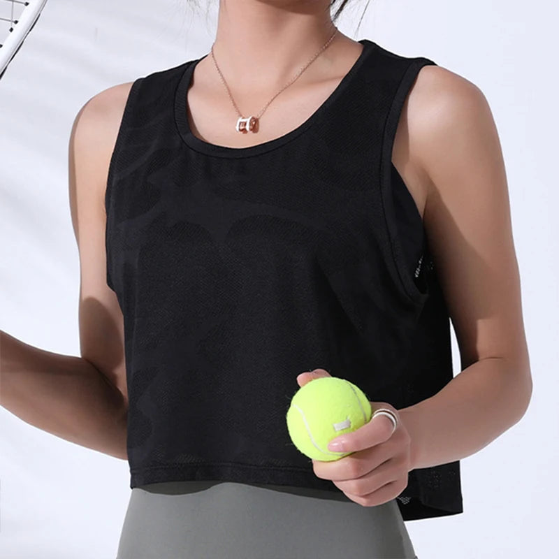 Gym Tank Tops Female Sportswear