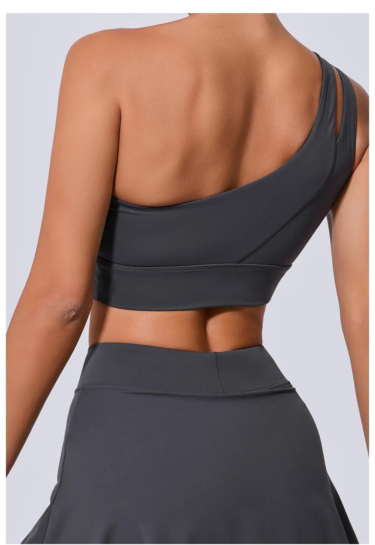 One Shoulder crop top Gym