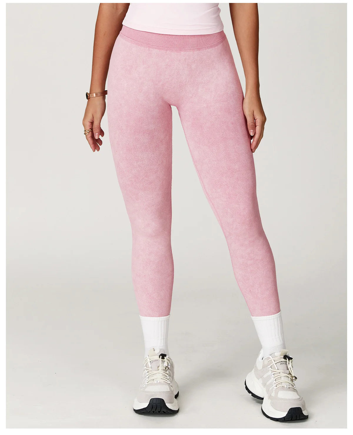 Yoga Pants Impact Leggings Seamless Pant High Waist Ribbed