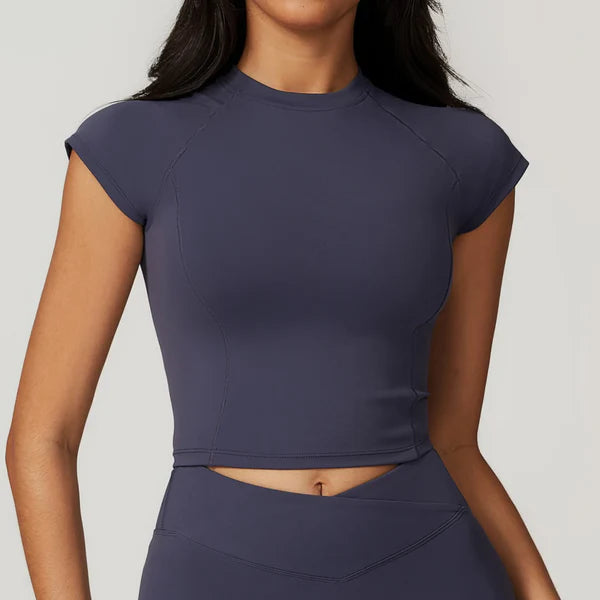 Short Sleeve Cropped Top